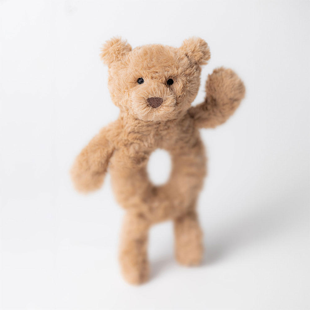 Bartholomew Bear Ring Rattle, View 1