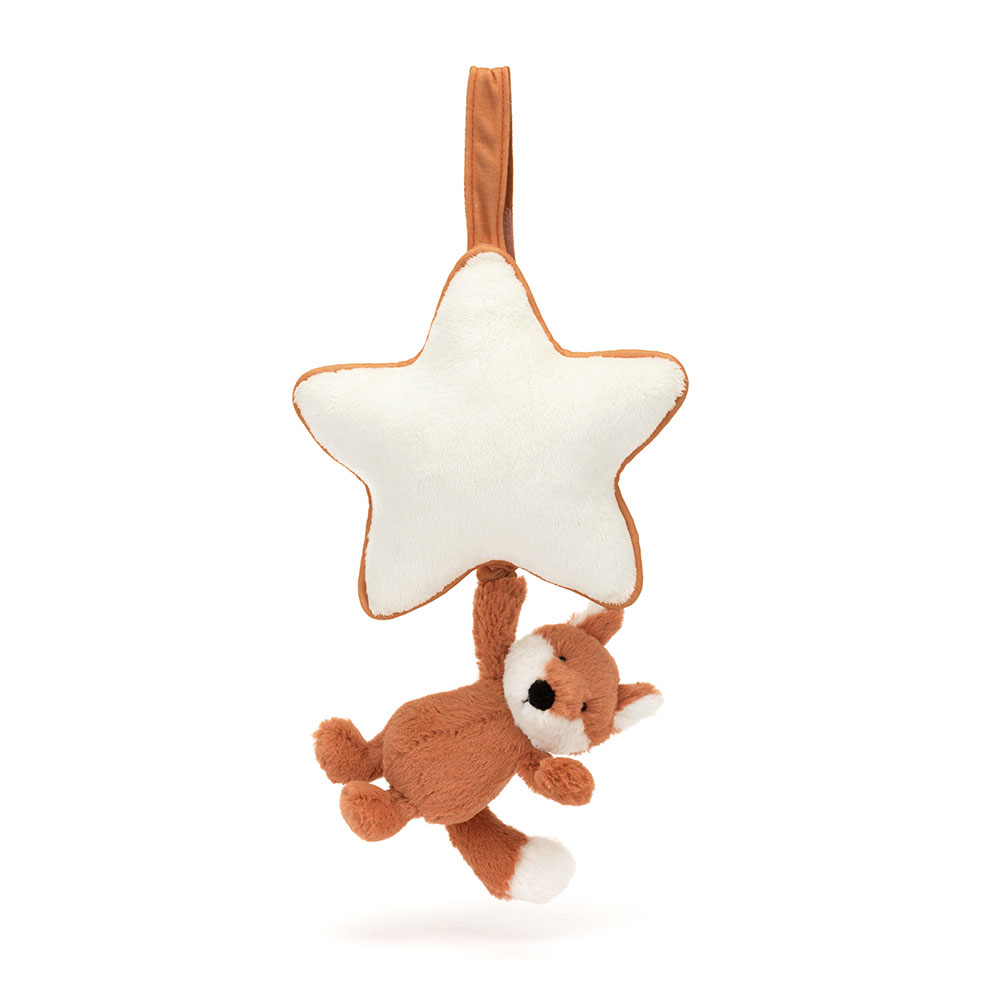 Bashful Fox Cub Musical Pull, Main View