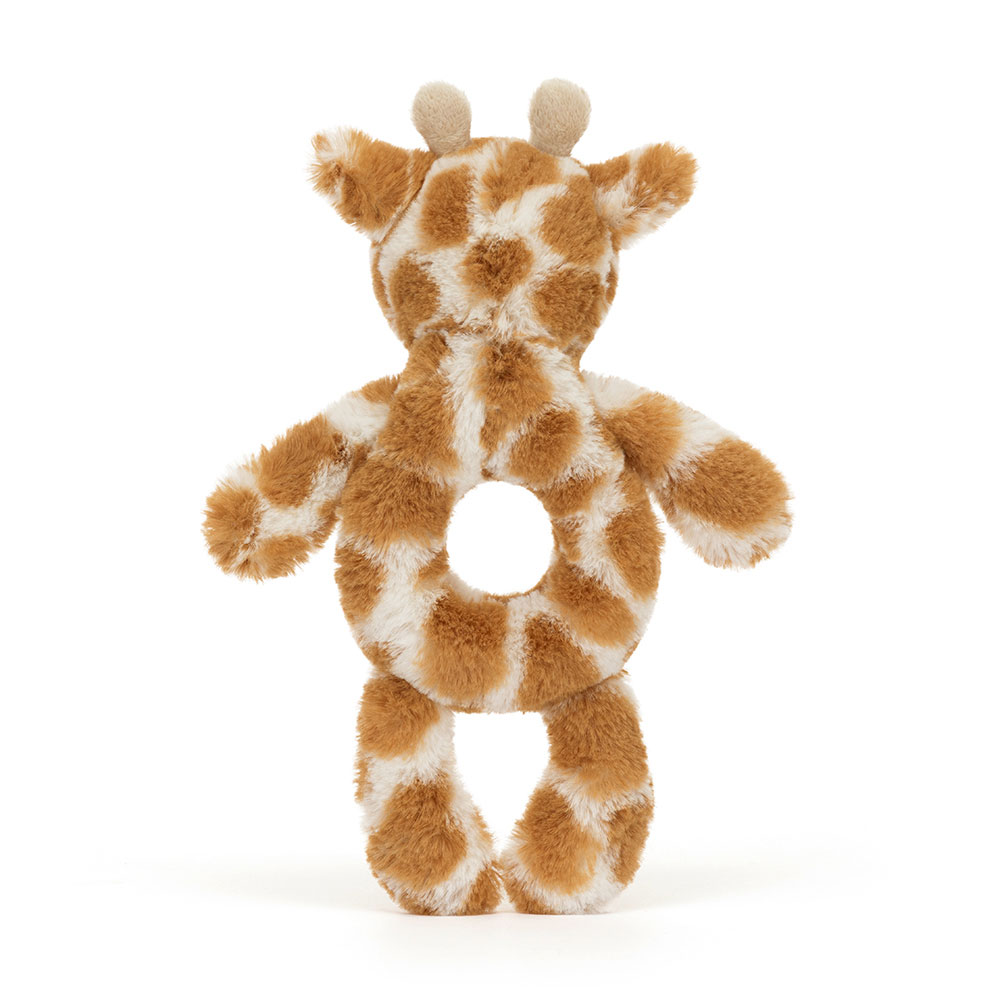 Bashful Giraffe Ring Rattle, View 3