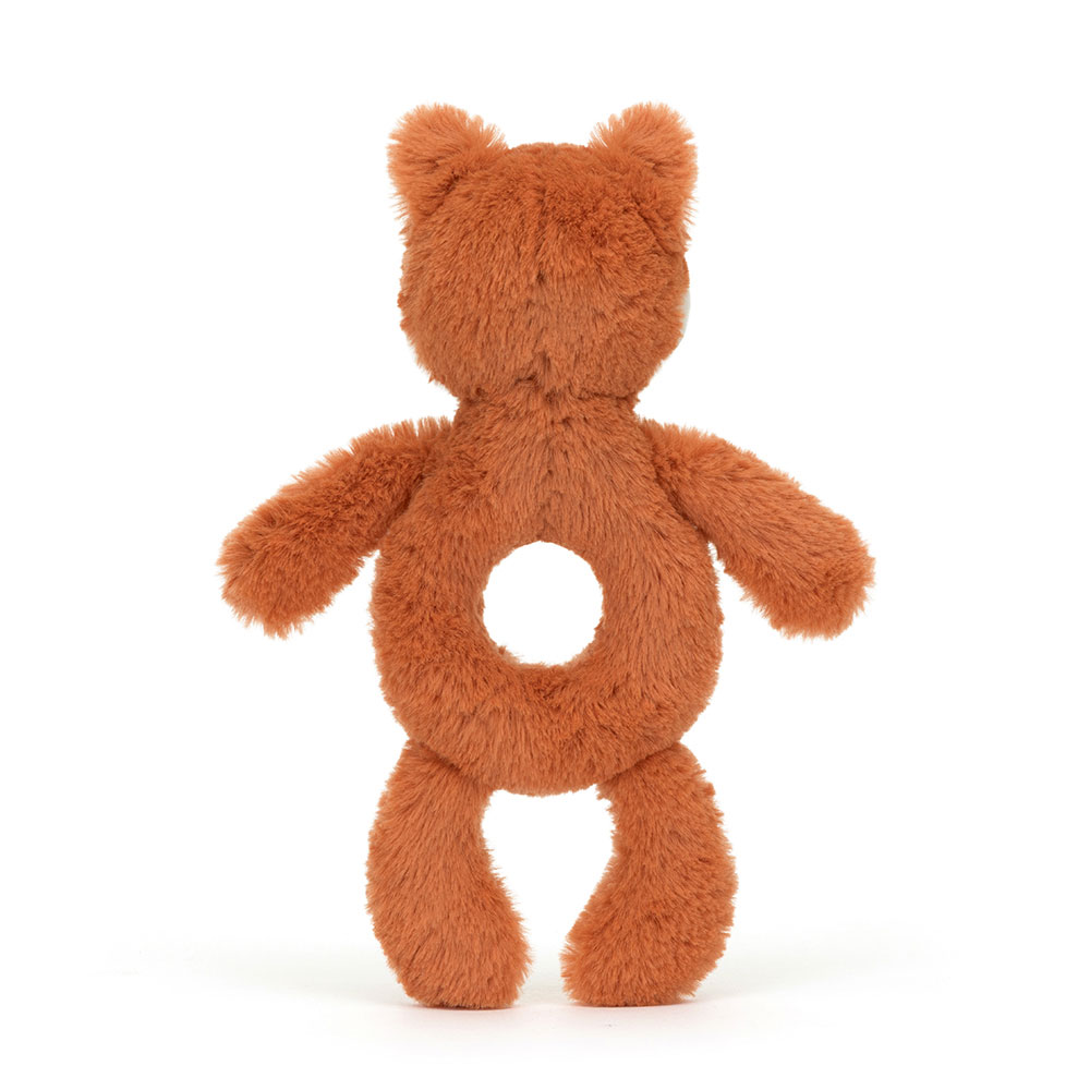 Bashful Fox Cub Ring Rattle, View 3