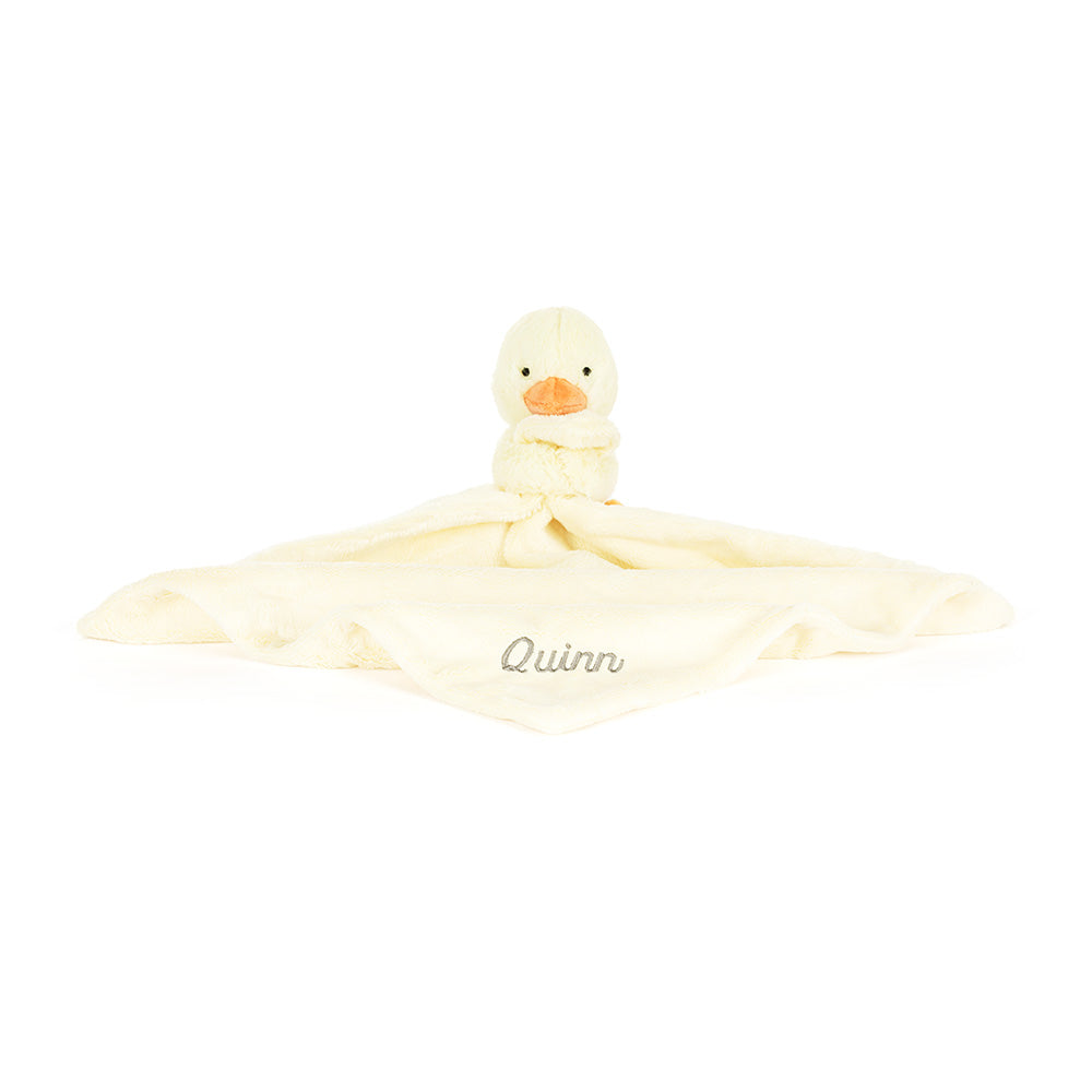 Personalized Bashful Duckling Soother