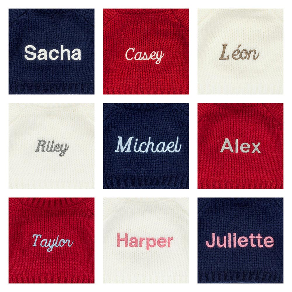 Hopscone Luxe Bunny with Personalised Red Jumper, View 1